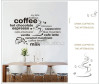 Decal dán tách cà phê 3, có sẵn keo dán 2 mặt, trang trí quán cafe, ở TPHCM 1,2 x 0,75 (m) (dài x rộng) - 2