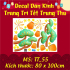 Tết trung thu- Lồng đèn và cành cây xanh - 1