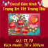 Tết trung thu- Thỏ trắng và mây xanh - 1