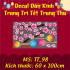 Tết trung thu combo 42 -Thỏ vui dưới trăng - 2