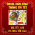 Tết xuân - dưa hấu xanh - 1