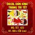 Tết xuân -bé cầm hoa mai chơi xuân - 2