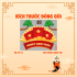 Tết xuân- Ông thần tài và bé bên hoa đào  - 2