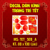 Decal Tết xuân 2025 -Combo 16 - 1