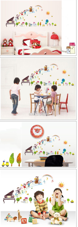 Decal chủ đề Thành phố âm nhạc - 1