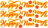 Trang trí têt chữ HAPPY NEW YEAR - 1