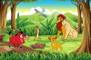 Tranh 3D vua sư tử và những người bạn (Lion King) số 6 - 