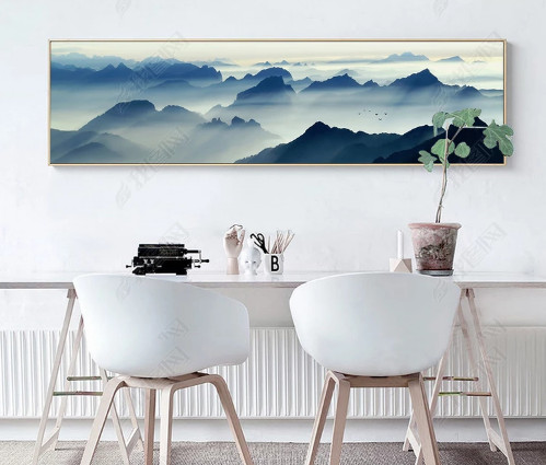 Tranh cảnh những ngọn núi - 1