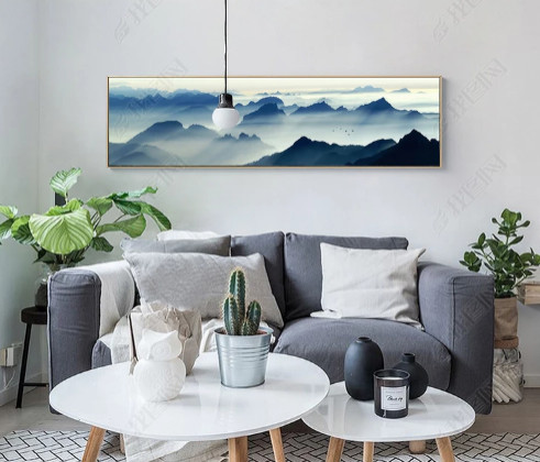 Tranh cảnh những ngọn núi - 2