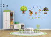 Decal gia đình the flintstones số 1 decal dán tường, lớp học mầm non, dán theo sở thích, giá rẻ TPHCM -