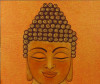 Tranh dán tường phật giáo Đức Phật đang nhắm mắt - 1