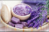 Tranh dán tường spa hoa lavender - 1