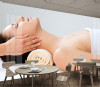 Tranh dán tường spa massage thư giản - 