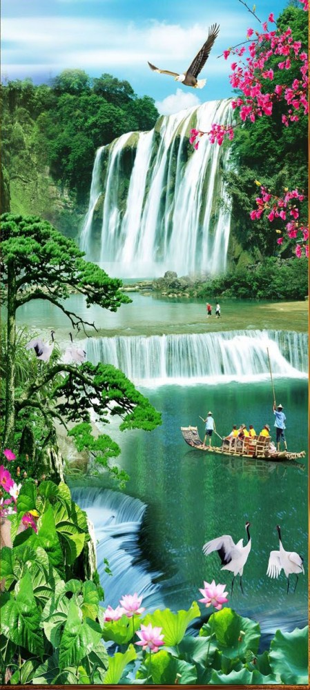 Tranh thác nước và người lái đò - 1