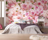 Tranh Hoa hồng khổ lớn dán tường quán, phòng khách ngủ đẹp - 