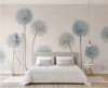 Tranh hoa bồ công anh 3D -