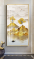 Tranh Hươu Tài Lộc Treo Tường Khổ Dọc 1 Tấm – Mang Tài Lộc Vào Nhà - 5