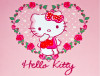 Tranh Kitty hồng - 