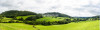Tranh panorama của vùng nông thôn ở Bắc Wales - 
