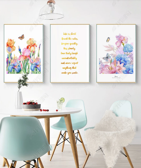Tranh vẽ hoa tu líp -