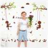 Decal dán tường xích đu tình yêu 2, kiểu hàn quốc, dán tường sau tivi, tại TPHCM 1,35 x 1,25 (m) (dài x rộng) -