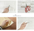 Xốp dán tường màu trắng dày 4mm (70cm x 77cm) - 3