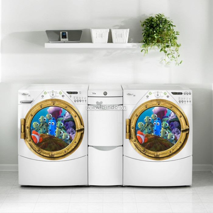 Decal dán tường Cá đại dương