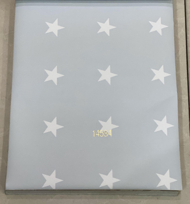 decal ngôi sao xanh
