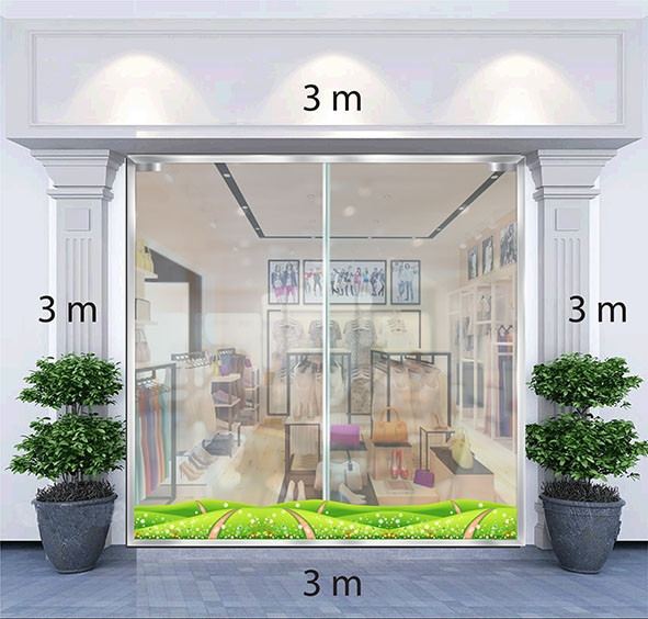 Decal dán tường Decal trang trí tết xuân 2020 số 103