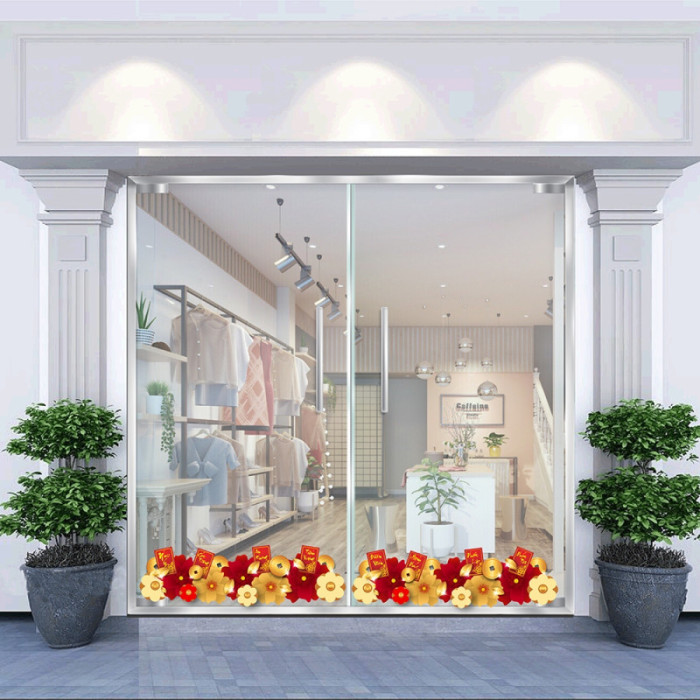 Decal dán tường Decal trang trí tết xuân 2020 số 88