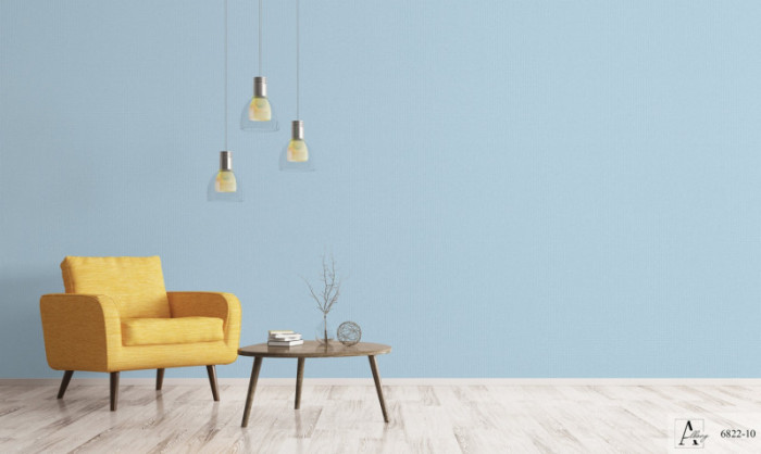 Decal dán tường Giấy dán tường hàn quốc xanh ALBANY 6822-10