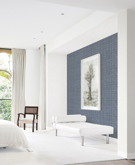 Decal dán tường Giấy dán tường hàn quốc  xanh The View 3019-4