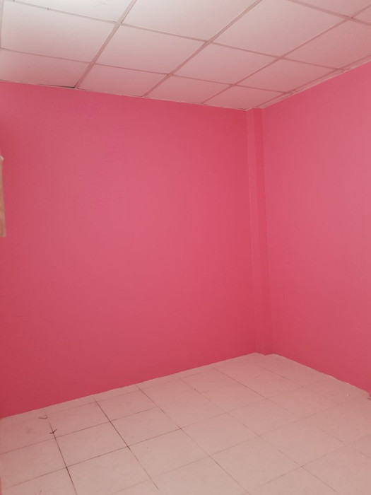 Giấy dán tường có keo decal cuộn màu hồng nhám dán phòng bé, phòng ngủ, trường mầm non 【Có thi công】 khổ 1 mét 2 ở TPHCM