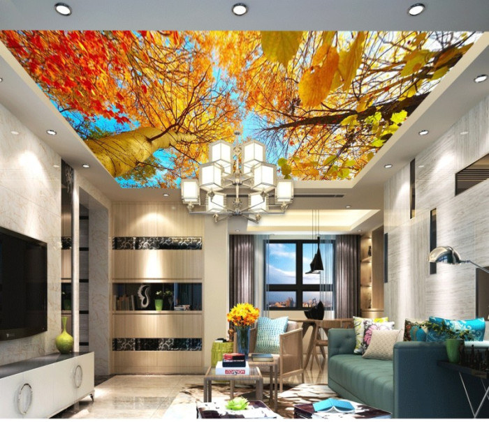Mẫu giấy dán trần nhà mới nhất 2023 11