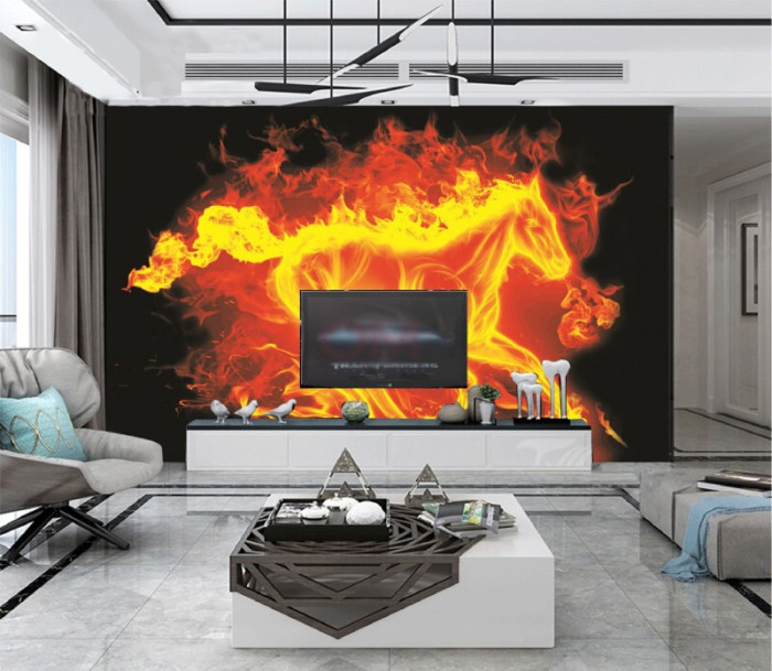 Tranh mã đáo thành công ngựa đỏ