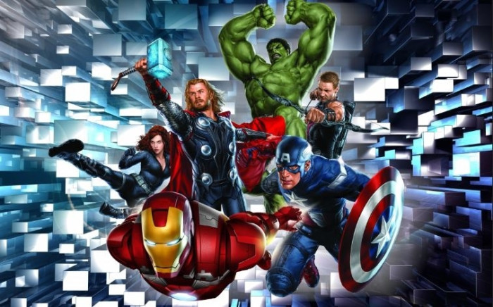 Tranh siêu anh hùng Avengers dán tường cho bé trai đẹp, giá rẻ in theo yêu cầu ở TPHCM - 1