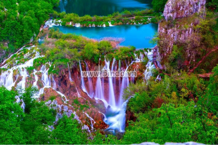 Tranh thác nước trong Vườn quốc gia Plitvice 1