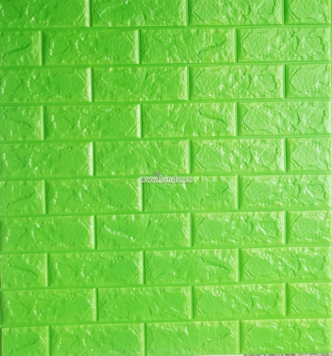 Xốp dán tường màu xanh lá 7mm
