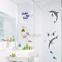 Decal dán tường Lòng đại dương