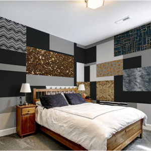 Tranh họa tiết trang trí tường 3D số 1 Tranh họa tiết trang trí tường 3D số 1