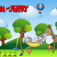 Tranh dán tường Tom and Jerry