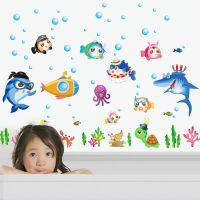 Decal dán tường Cá đại dương 7