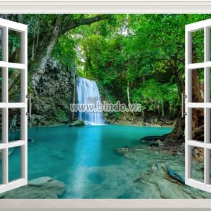 Tranh cửa sổ Erawan National Park, Thailand