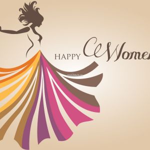 Tranh dán tường Happy women day