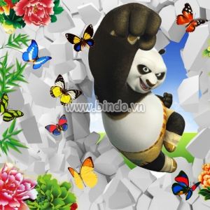 Tranh 3D Kungfu Panda