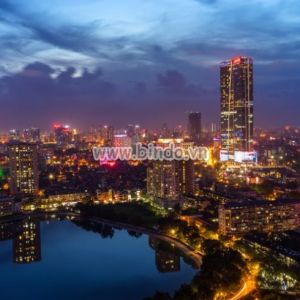 Tranh cảnh thành phố Hà Nội