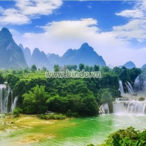 Tranh thác nước Detian Tranh thác nước Detian