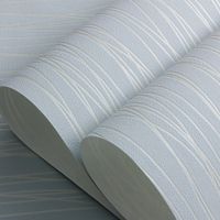 Giấy dán tường 3d sọc dây trắng