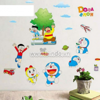 Decal dán tường Doremon