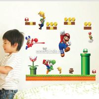 Decal dán tường Mario 4